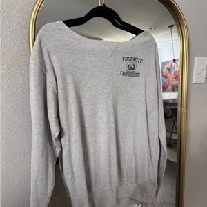 Brandy Melville Gray Yosemite Sweatshirt